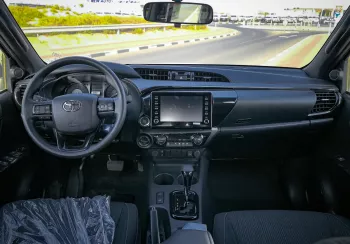TOYOTA HILUX ADVENTURE 2025 MODEL YEAR PETROL BLACK COLOR EXTERIOR