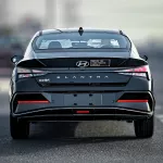 HYUNDAI ELANTRA GLX 2025 MODEL YEAR 1.5L ELITE BLACK COLOR EXTERIOR - Thumbnail 4