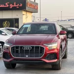 Audi Q8 Petrol 2023 Model Year Red Color Exterior - Thumbnail 1