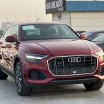 Audi Q8 Petrol 2023 Model Year Red Color Exterior - Thumbnail 3