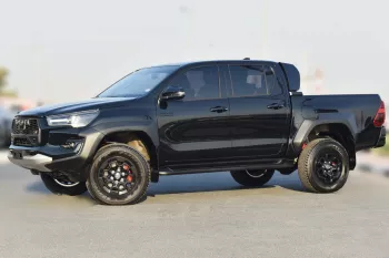 Toyota Hilux GR 2026 Model Year 2.8L Diesel 4WD Black Color Exterior