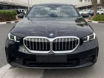 BMW 520i 2025 Model Year 2.0L Petrol Black Color Exterior Under Warranty