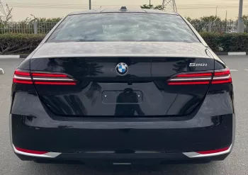 BMW 520i 2025 Model Year 2.0L Petrol Black Color Exterior Under Warranty