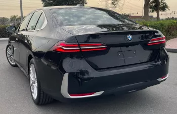 BMW 520i 2025 Model Year 2.0L Petrol Black Color Exterior Under Warranty