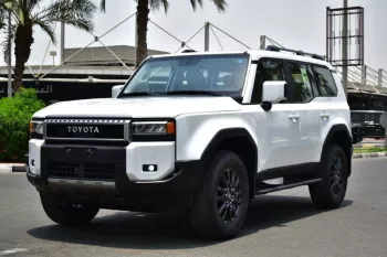 TOYOTA PRADO TXL2 2025 MODEL YEAR 2.8L DIESEL 7 SEAT WHITE COLOR