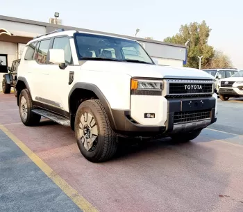 TOYOTA PRADO 2026 MODEL YEAR ALL ROUNDER G 2.8l DIESEL WHITE COLOR
