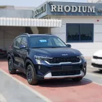 Kia Sonet 1.5L Petrol 2025 Model Year Blue Color Exterior - Thumbnail 1