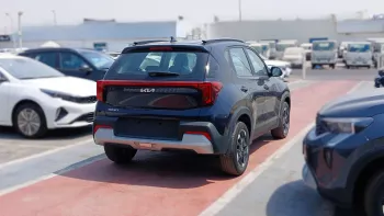 Kia Sonet 1.5L Petrol 2025 Model Year Blue Color Exterior