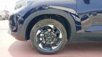 Kia Sonet 1.5L Petrol 2025 Model Year Blue Color Exterior