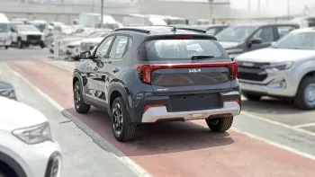 Kia Sonet 1.5L Petrol 2025 Model Year Gray Color Exterior