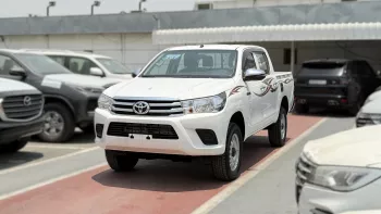Toyota Hilux 2.4L Diesel AT 4x4 2025 Model Year White Color Exterior