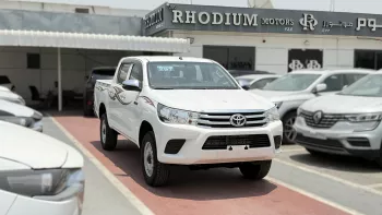 Toyota Hilux 2.4L Diesel AT 4x4 2025 Model Year White Color Exterior