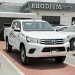Toyota Hilux 2.4L Diesel AT 4x4 2025 Model Year White Color Exterior - Thumbnail 1
