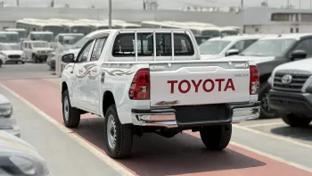 Toyota Hilux 2.4L Diesel AT 4x4 2025 Model Year White Color Exterior