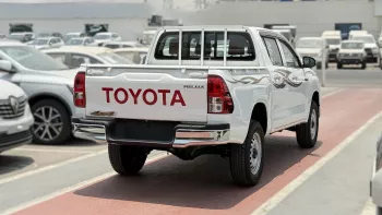 Toyota Hilux 2.4L Diesel AT 4x4 2025 Model Year White Color Exterior