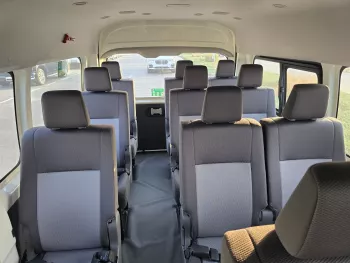 TOYOTA HIACE 2.8L DIESEL M/T 13-SEATS 2026 MODEL YEAR WHITE COLOR