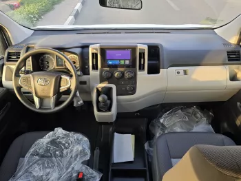 TOYOTA HIACE 2.8L DIESEL M/T 13-SEATS 2026 MODEL YEAR WHITE COLOR