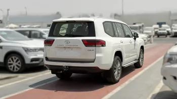 Toyota Land Cruiser GXR 4.0L Petrol 2024 Model Year White Color Exterior