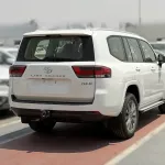 Toyota Land Cruiser GXR 4.0L Petrol 2024 Model Year White Color Exterior - Thumbnail 3