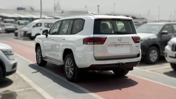 Toyota Land Cruiser GXR 4.0L Petrol 2024 Model Year White Color Exterior