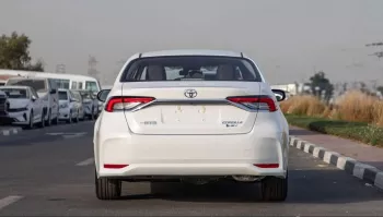 TOYOTA COROLLA 1.8L ELITE 2025 MODEL YEAR WHITE COLOR EXTERIOR