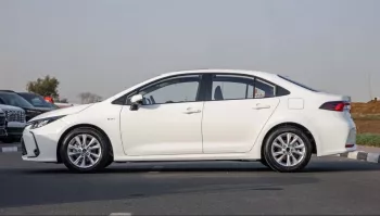 TOYOTA COROLLA 1.8L ELITE 2025 MODEL YEAR WHITE COLOR EXTERIOR