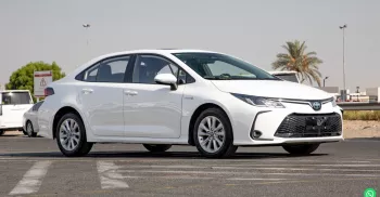 TOYOTA COROLLA 1.8L ELITE 2025 MODEL YEAR WHITE COLOR EXTERIOR