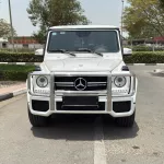 Mercedes-Benz G63 2015 Model Year Bi-turbo White Color Exterior - Thumbnail 2