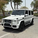 Mercedes-Benz G63 2015 Model Year Bi-turbo White Color Exterior - Thumbnail 1