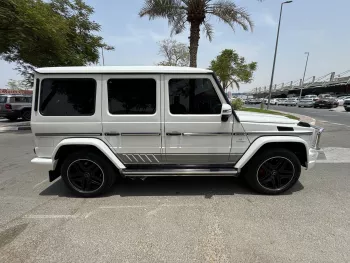 Mercedes-Benz G63 2015 Model Year Bi-turbo White Color Exterior