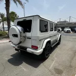 Mercedes-Benz G63 2015 Model Year Bi-turbo White Color Exterior - Thumbnail 5