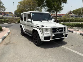 Mercedes-Benz G63 2015 Model Year Bi-turbo White Color Exterior
