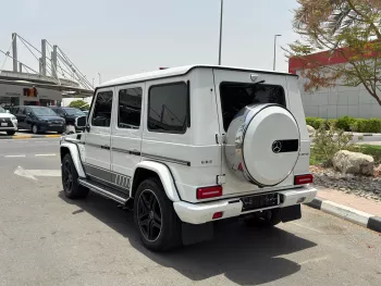 Mercedes-Benz G63 2015 Model Year Bi-turbo White Color Exterior