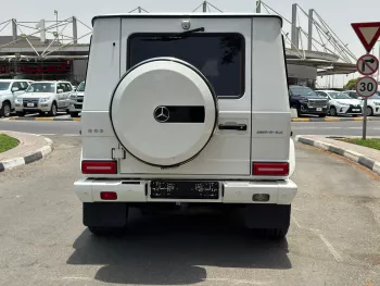 Mercedes-Benz G63 2015 Model Year Bi-turbo White Color Exterior