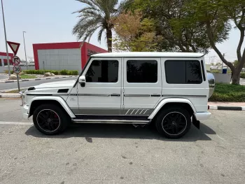 Mercedes-Benz G63 2015 Model Year Bi-turbo White Color Exterior