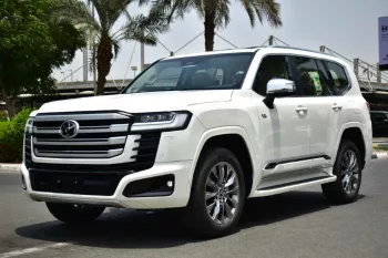 TOYOTA LAND CRUISER 300 HYBRID VX 2025 MODEL YEAR WHITE COLOR