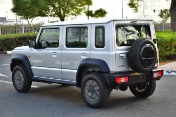 SUZUKI JIMNI GLX 2026 MODEL YEAR 5 DOORS 1.5L 4-SEATER SILVER COLOR