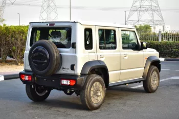 SUZUKI JIMNI GLX 2026 MODEL YEAR 5 DOORS 1.5L 4-SEATER SILVER COLOR