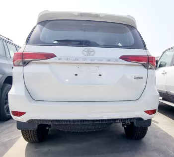 Toyota Fortuner 2.7L Petrol  2025 Model Year White Color