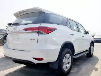 Toyota Fortuner 2.7L Petrol  2025 Model Year White Color
