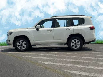 Toyota Land Cruiser GXR 4.0L 2023 Model Year White Color