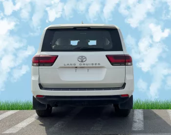 Toyota Land Cruiser GXR 4.0L 2023 Model Year White Color
