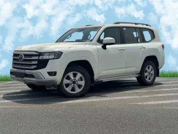 Toyota Land Cruiser GXR 4.0L 2023 Model Year White Color