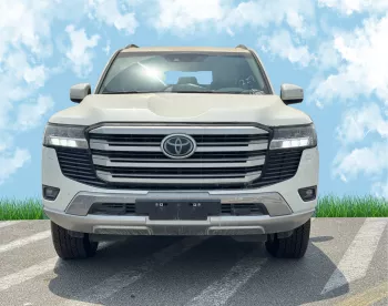 Toyota Land Cruiser GXR 4.0L 2023 Model Year White Color
