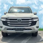 Toyota Land Cruiser GXR 4.0L 2023 Model Year White Color - Thumbnail 2