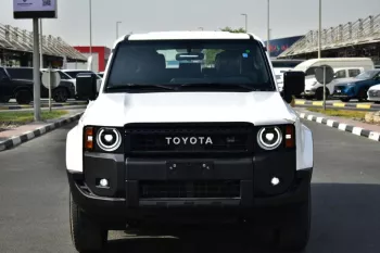 TOYOTA PRADO TX2 2025 MODEL YEAR 2.8L DIESEL WHITE COLOR EURO5