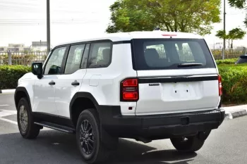 TOYOTA PRADO TX2 2025 MODEL YEAR 2.8L DIESEL WHITE COLOR EURO5