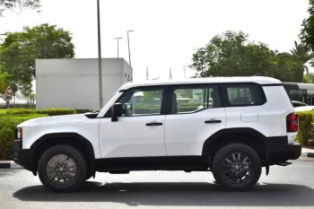 TOYOTA PRADO TX2 2025 MODEL YEAR 2.8L DIESEL WHITE COLOR EURO5