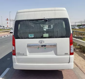 Toyota Hiace 2025 Model Year 3.5L Petrol GL HR M/T 13 Seater White Color