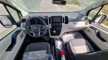 Toyota Hiace 2025 Model Year 3.5L Petrol GL HR M/T 13 Seater White Color